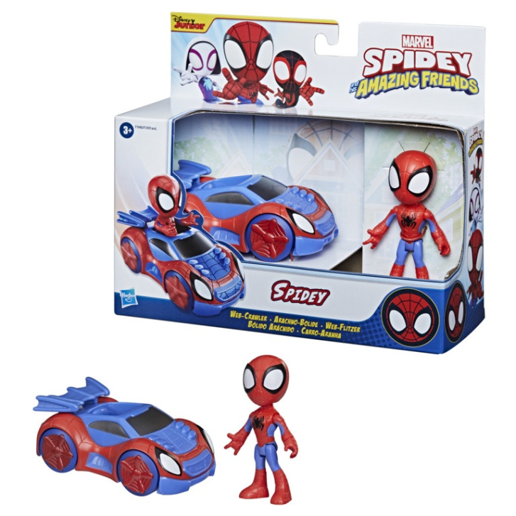 Marvel Spidey – Figurka s vozidlem Spidey