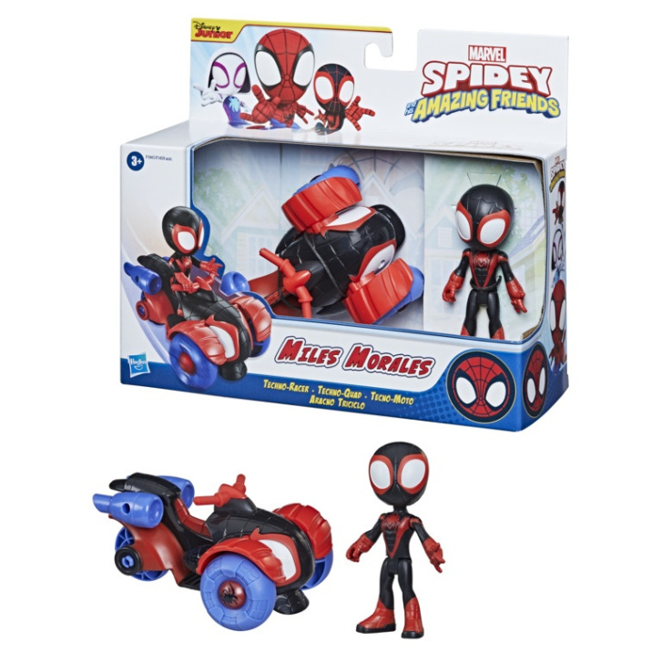 Marvel Spidey – Figurka s vozidlem Miles Morales