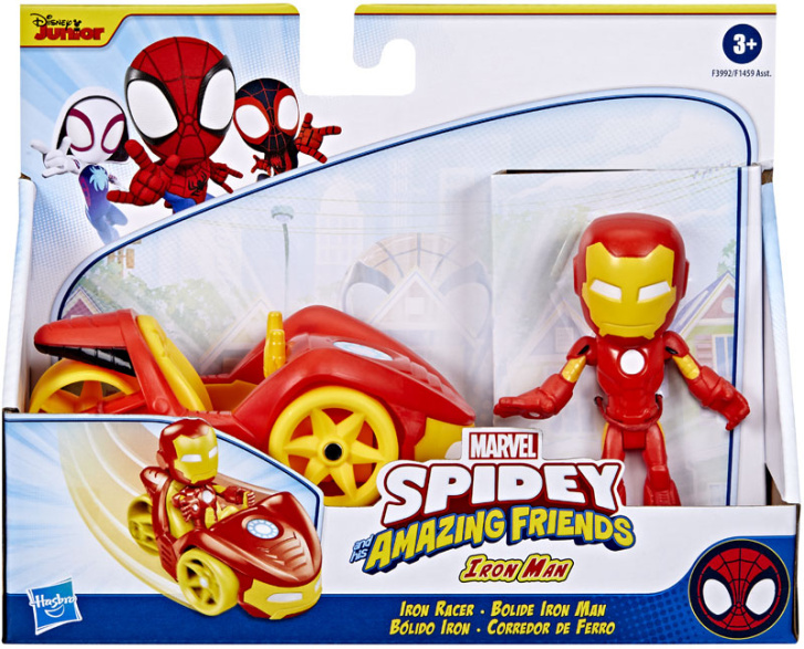 Marvel Spidey – Figurka s vozidlem Iron-Man