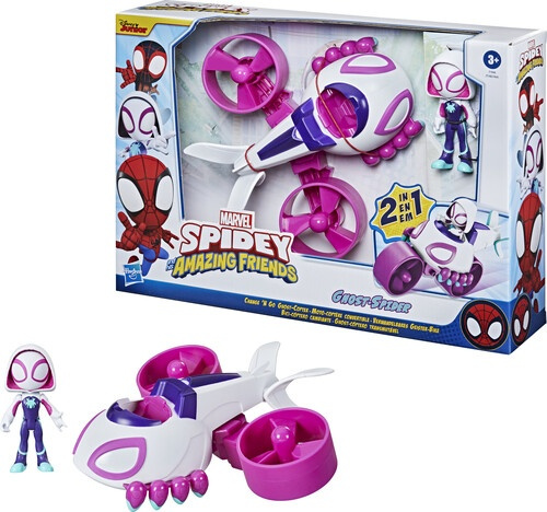 Marvel Spidey – Vozidlo 2v1 Ghost-Copter