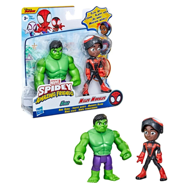 Marvel Spidey- Figurka Miles Morales, Hulk