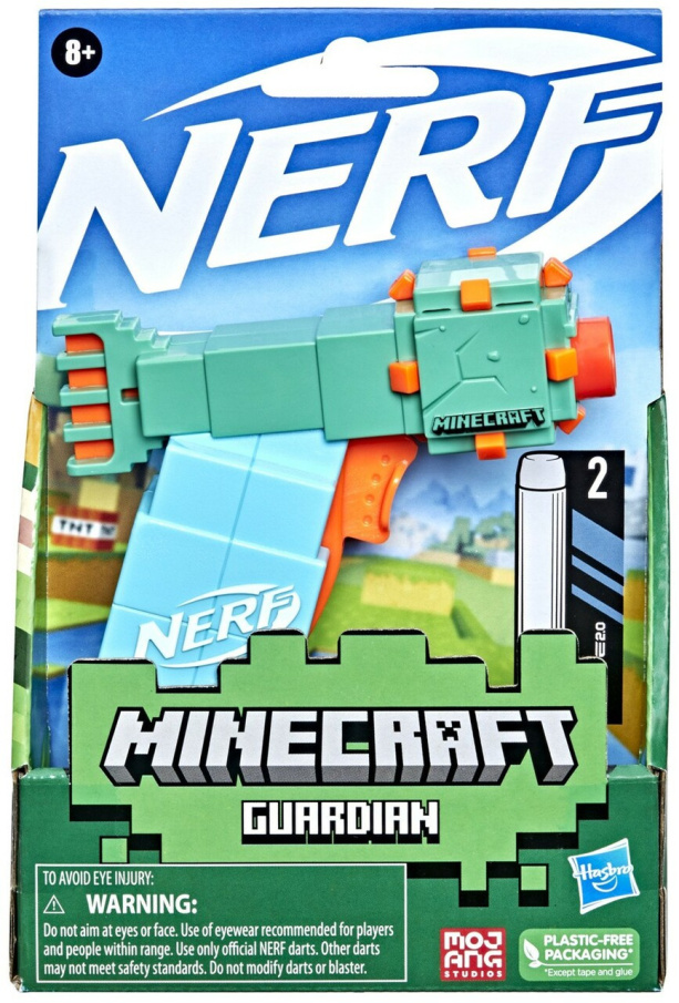 Nerf Minecraft - Zbraň Guardian