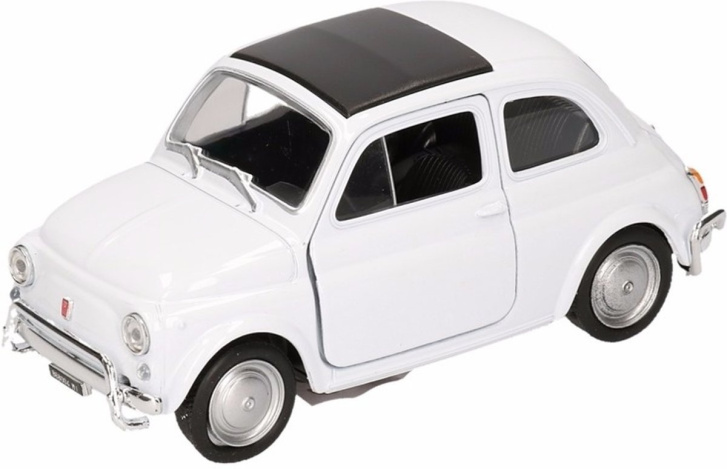 Autíčko 1:34 Fiat 500 CL Černá