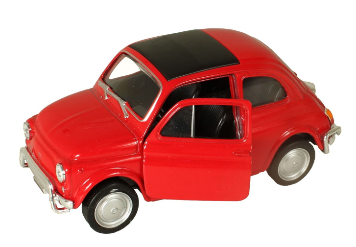 Autíčko 1:34 Fiat 500 CL Černá