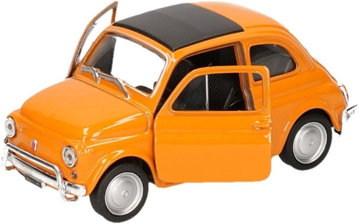 Autíčko 1:34 Fiat 500 CL Černá