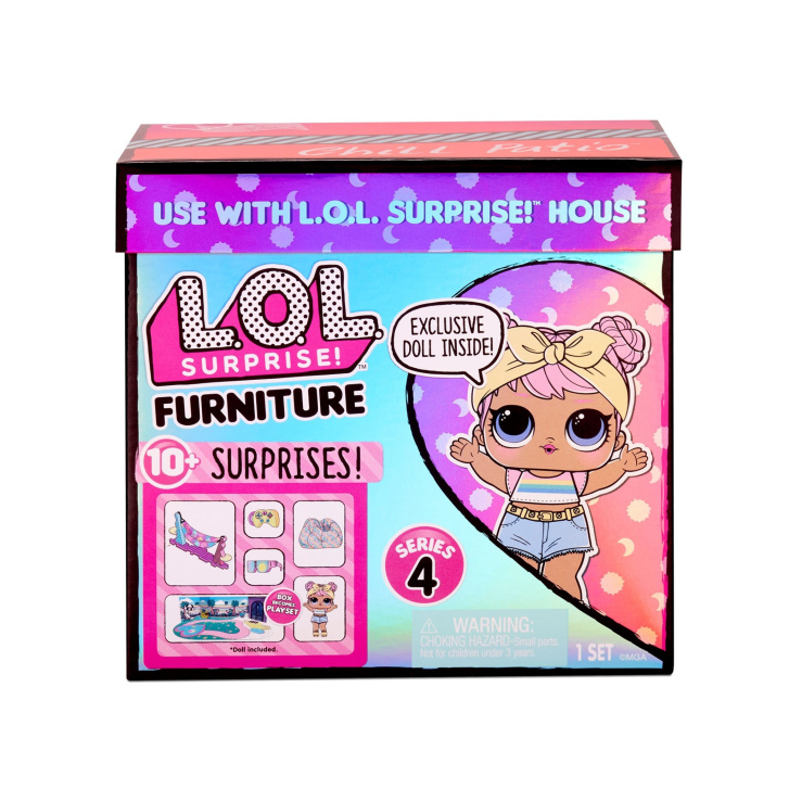 L.O.L. Surprise! - Nábytek s panenkou 4. série Sweet Boardwalk