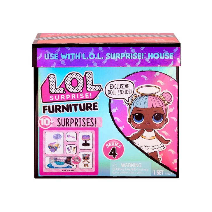 L.O.L. Surprise! - Nábytek s panenkou 4. série Sweet Boardwalk