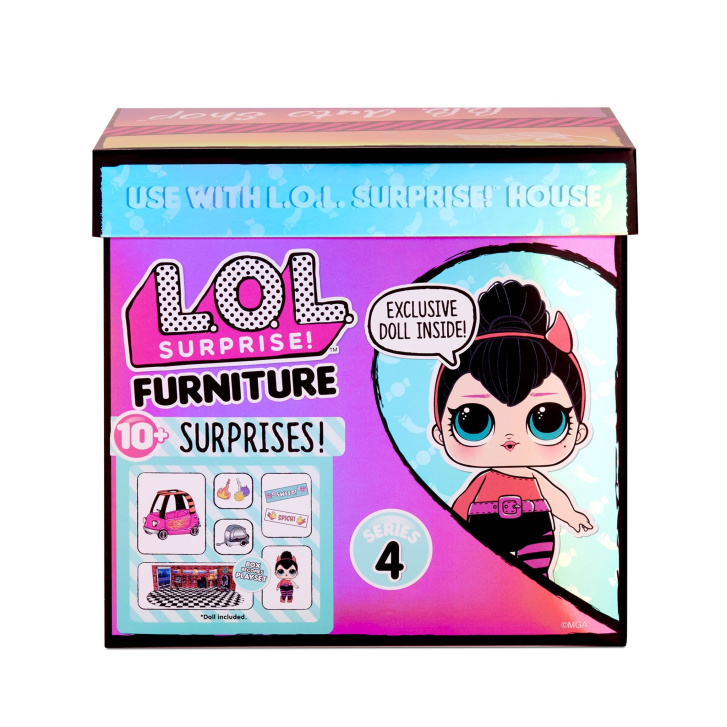 L.O.L. Surprise! - Nábytek s panenkou 4. série B.B. Auto Shop