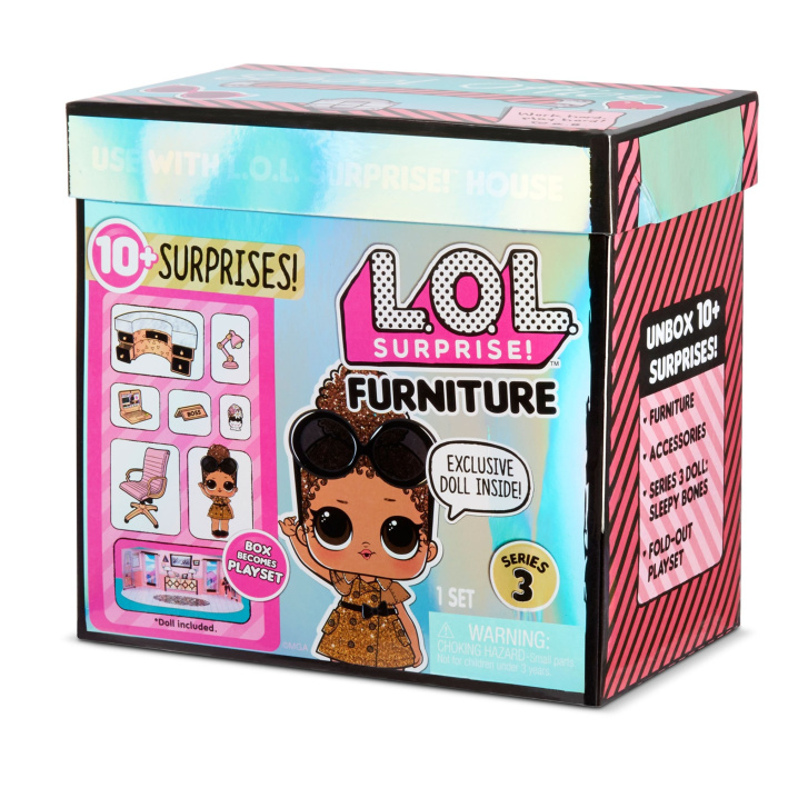 L.O.L. Surprise! - Nábytek s panenkou 3. série School Office