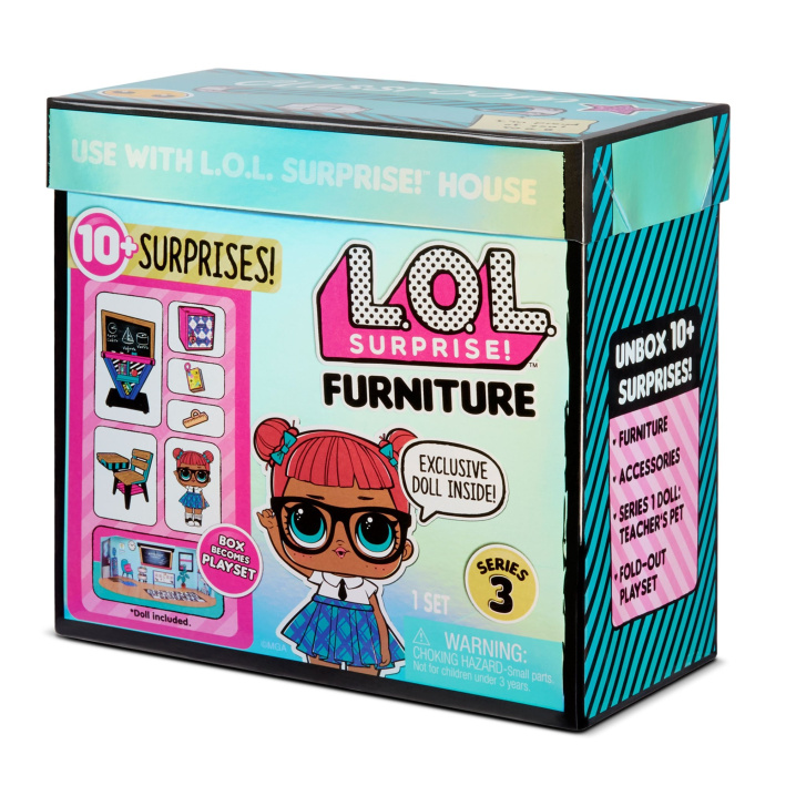 L.O.L. Surprise! - Nábytek s panenkou 3. série Classroom