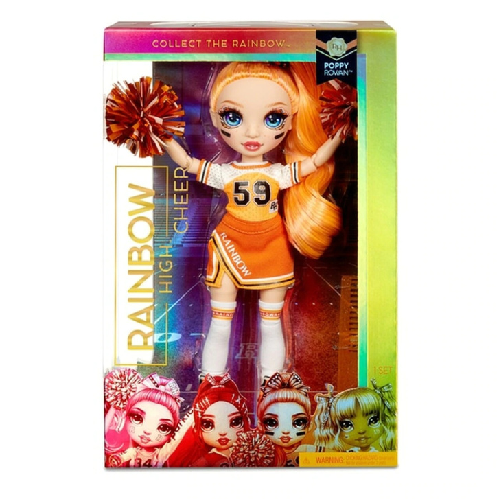 Rainbow High Cheer – Panenka s doplňky Poppy Rowan