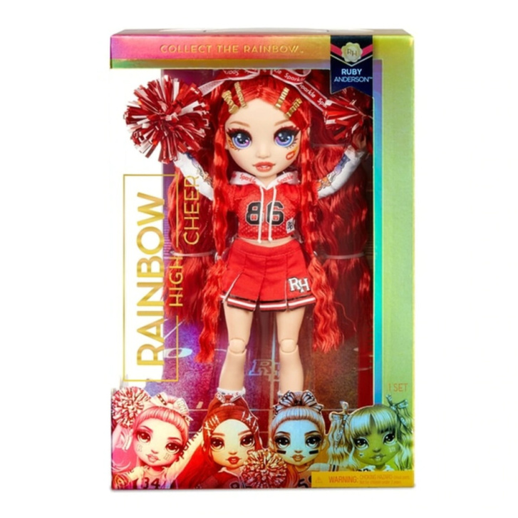 Rainbow High Cheer – Panenka s doplňky Ruby Anderson