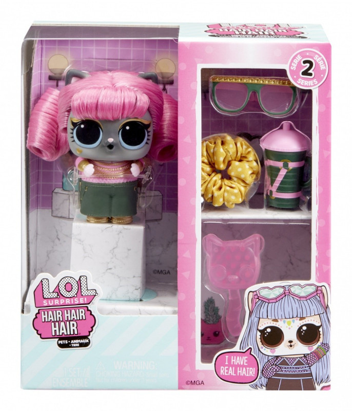 L.O.L. Surprise! - Hair Hair Hair Pets Brass Kitty