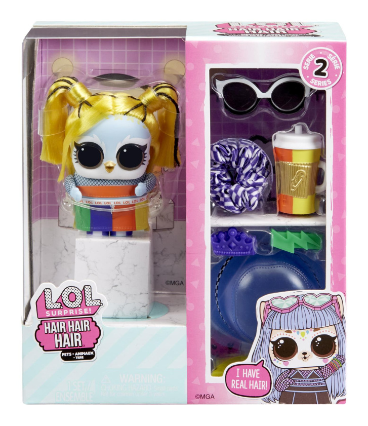 L.O.L. Surprise! - Hair Hair Hair Pets Rappakeet