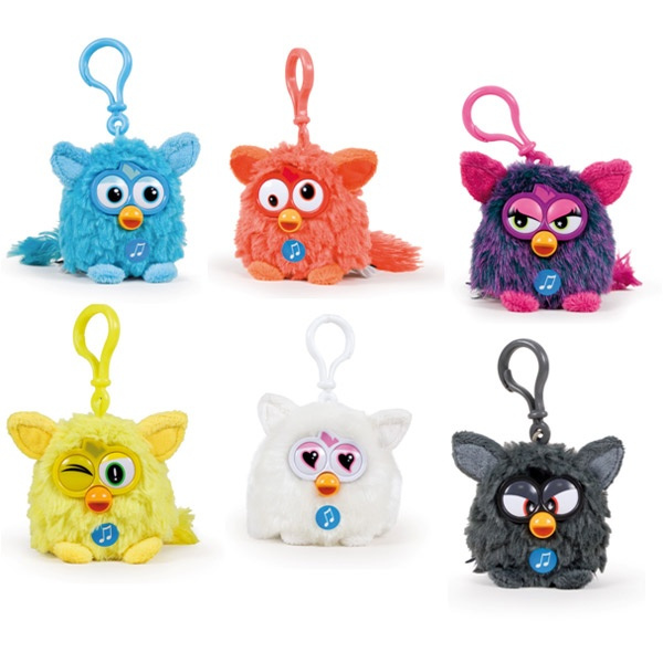 Furby plyšový přívěsek Oranžová