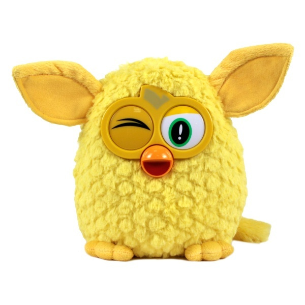 Plyšový Furby 20cm Žlutá