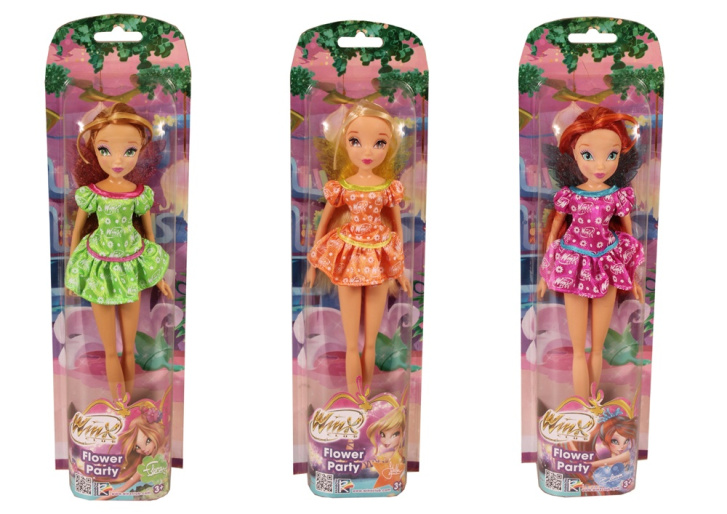Winx panenka – Párty květů