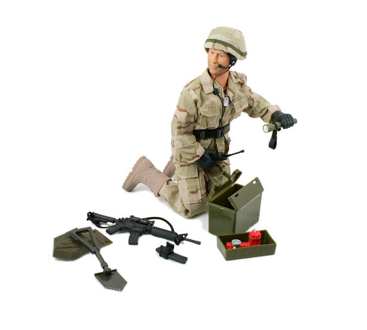 Figurka World Peacekeepers- voják s doplňky S.A.S.