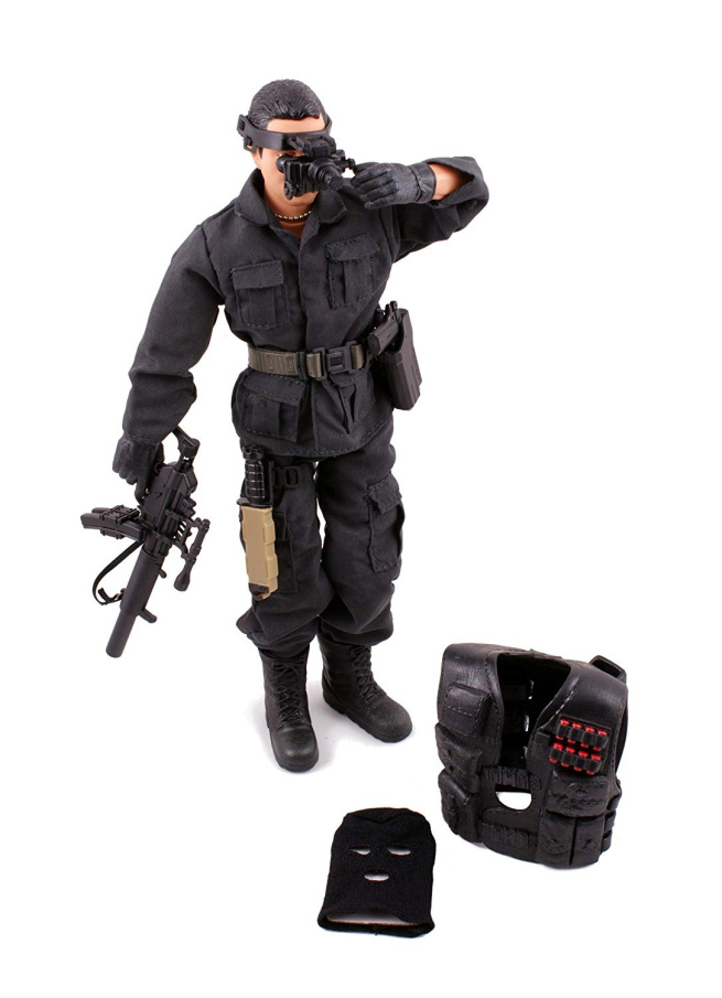 Figurka World Peacekeepers- voják s doplňky S.A.S.