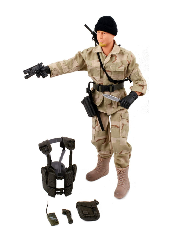 Figurka World Peacekeepers- voják s doplňky S.A.S.