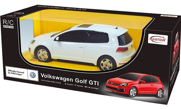 RC auto - Volkswagen Golf Bílá