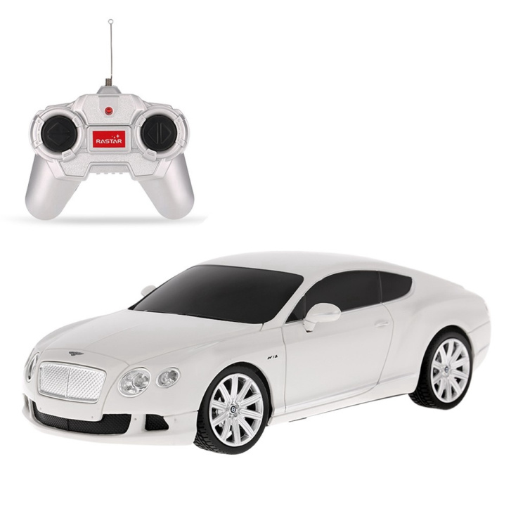 RC auto - Bentley Bílá