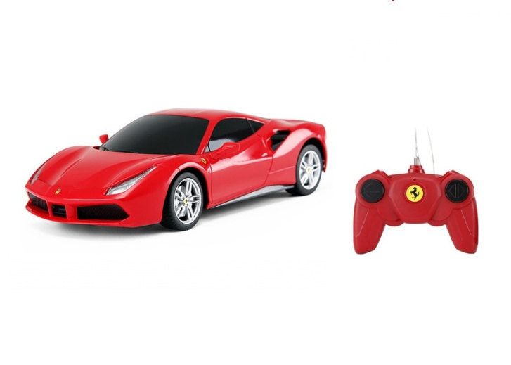 Auto na dálkové ovládaní - Ferrari 488 GTB Černá