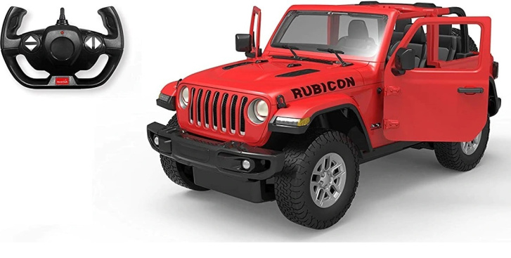 RC - Jeep Wrangler Rubicon JL 1:14 Jeep Wrangler Rubicon JL - Červená