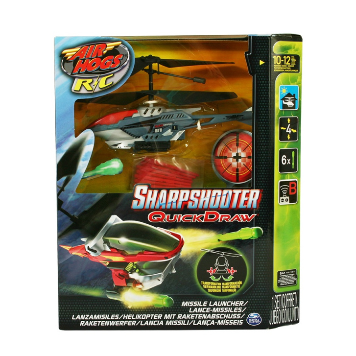 RC Vrtulník - Sharpshooter Červená