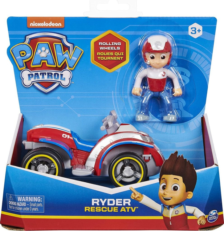 Paw Patrol – Vozidlo s figurkou Ryder -20127846