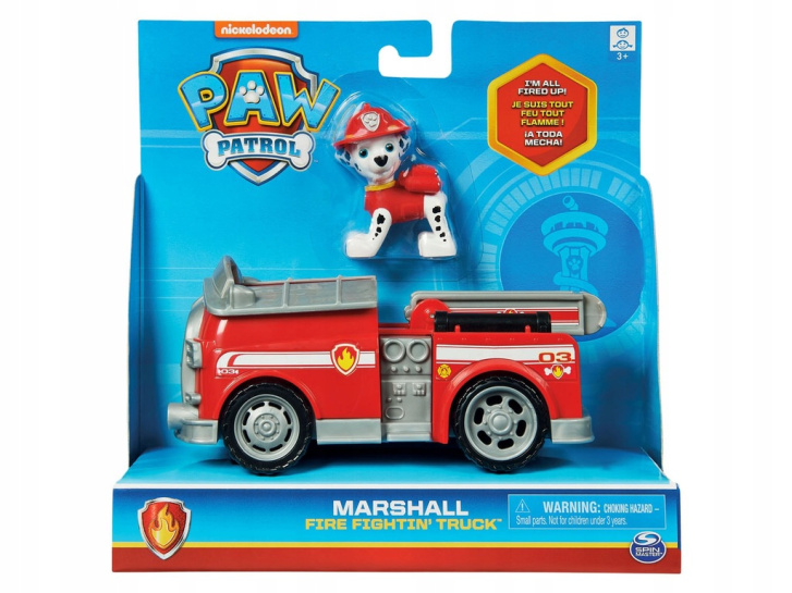 Paw Patrol - Vozidlo s figurkou