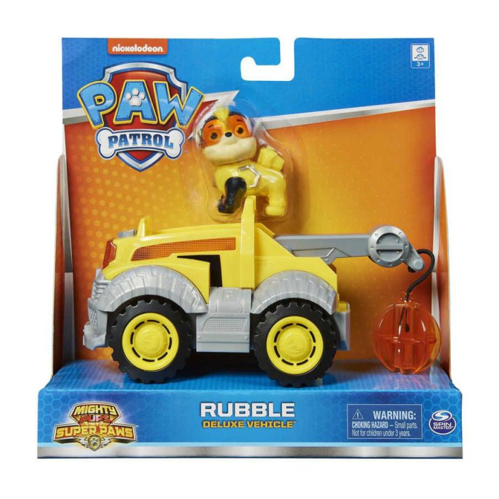 Paw Patrol - Vozidlo s figurkou Rubble