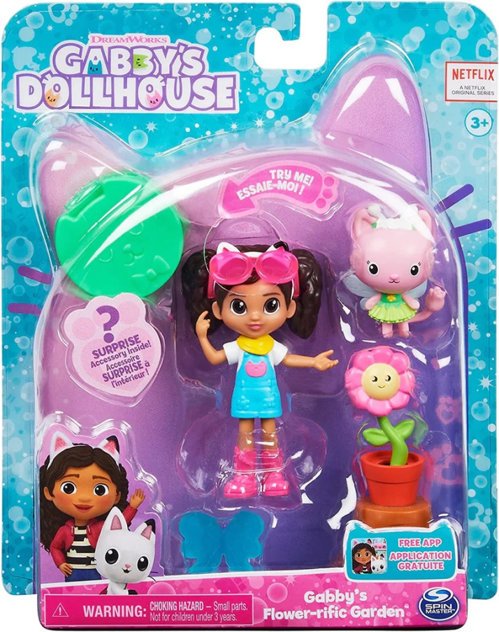 Gabby’s Dollhouse – Souprava do domečku Gabbys Flower-rific Garden