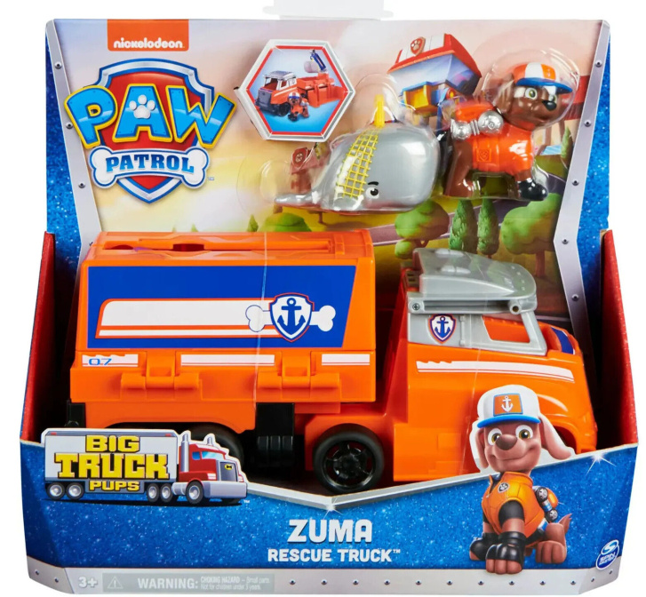 Paw Patrol - Vozidlo s figurkou Zuma