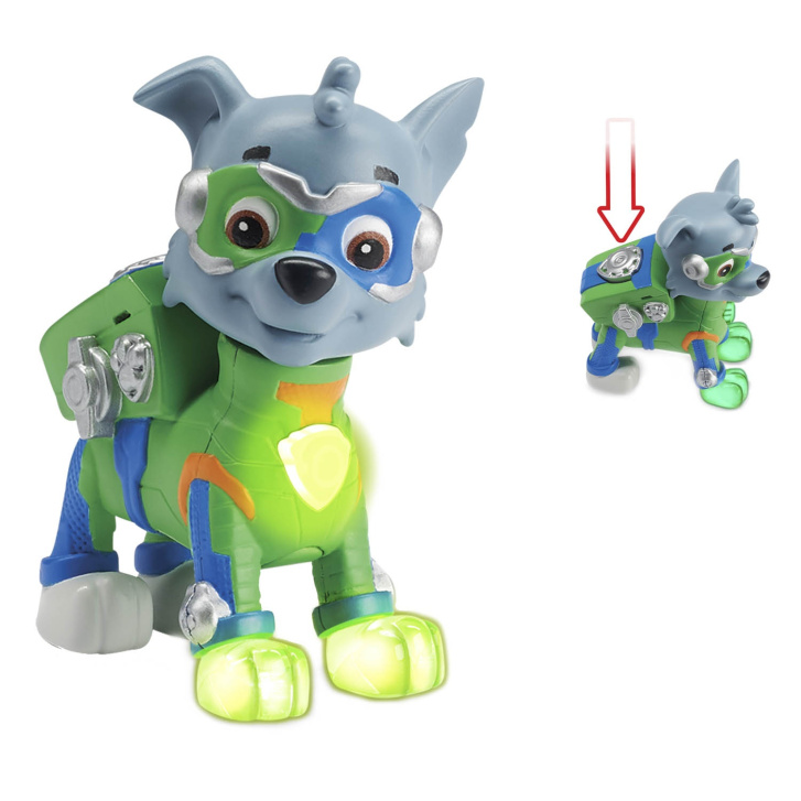 PAW Patrol - Svítící figurka Rocky