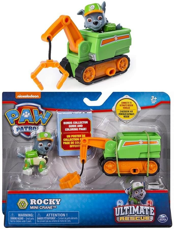 Paw Patrol - Figurka s vozidlem Rocky