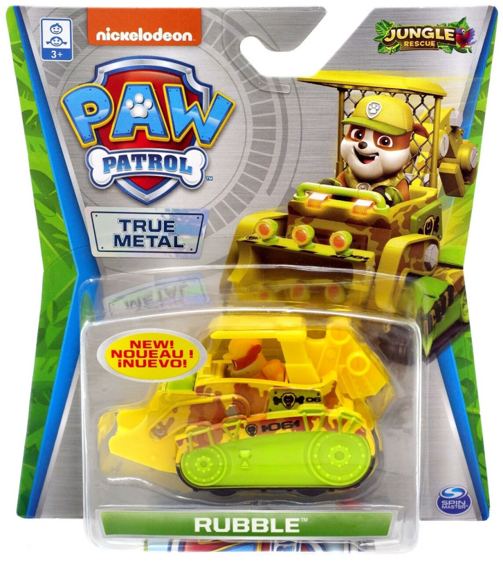 Paw Patrol – Vozidlo s figurkou Rubble 20121338