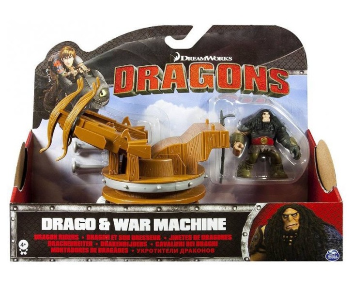 Dragons - Figurka s drakem Snotlout A Hookfang