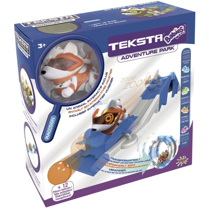 Interaktivní zvířátko - Teksta Raccoon