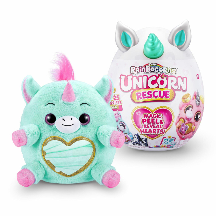 Rainbocorns - Unicorn Rescue Tyrkysový