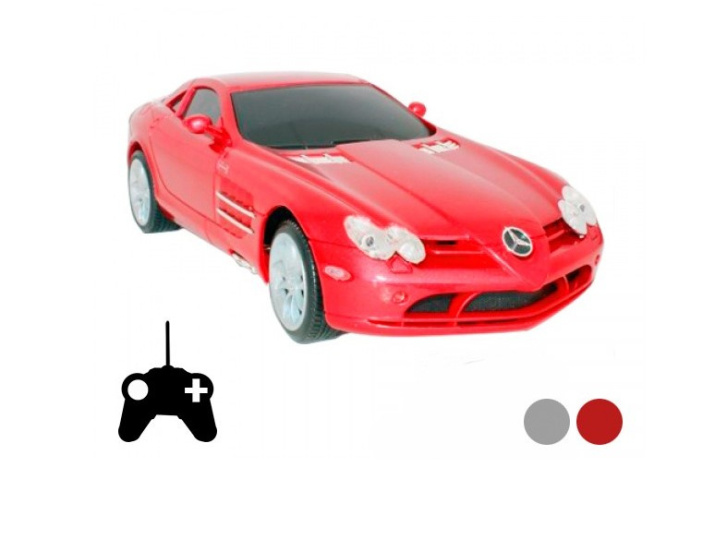 RC - Auto na dálkové ovládání 1:24 Merceds-Benz SLR Mc Laren - Červená