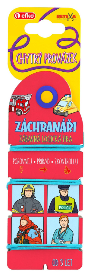 Hra šikovný provázek - Záchranáři