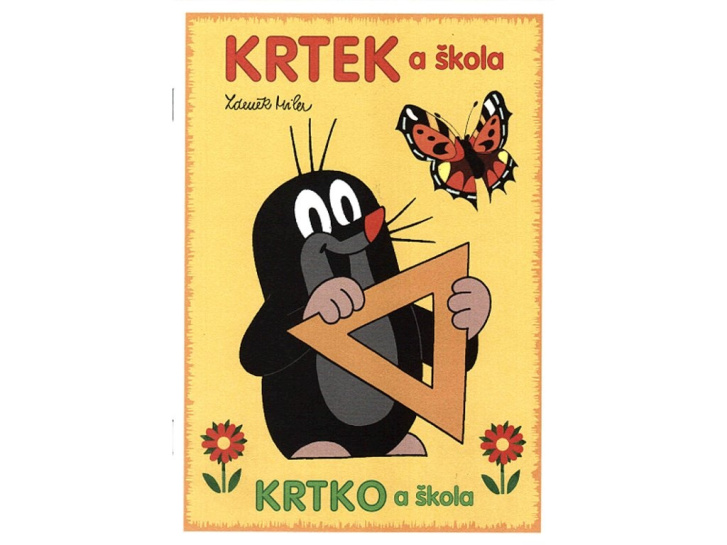 Krtkova škola - Omalovánky