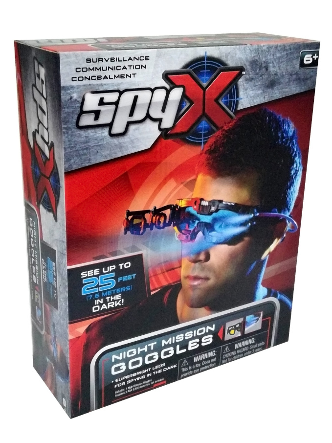 SpyX - Brýle s nočním viděním