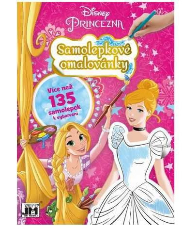 Disney Princess – Samolepkové omalovánky