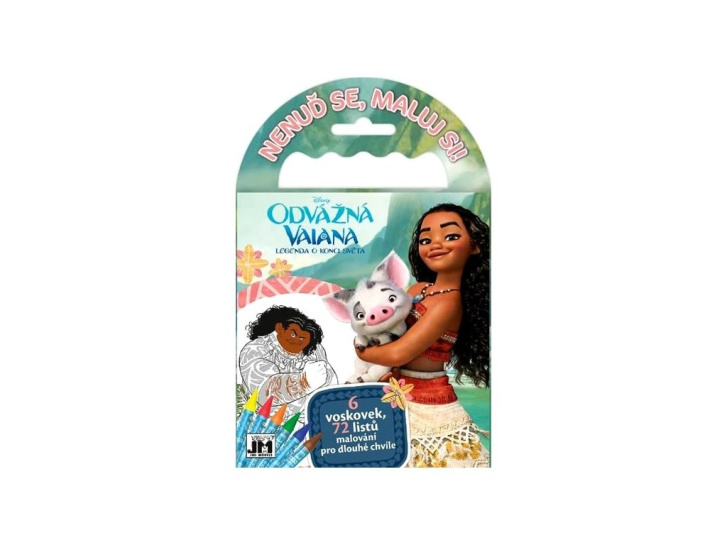 Disney Vaiana - Omalovánky na cesty