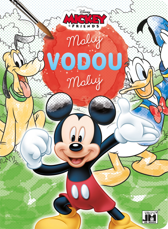 Mickey Mouse – Malování vodou