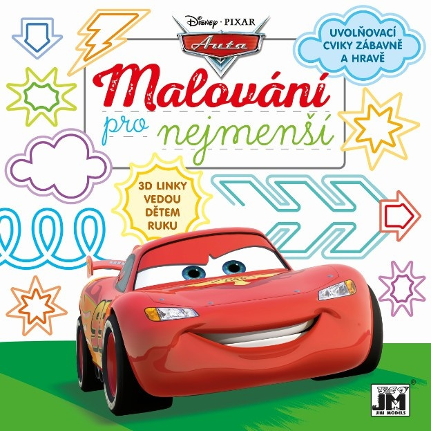 Cars omalovánky – První kreslení