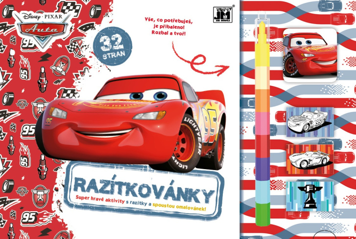Cars - Razítková souprava
