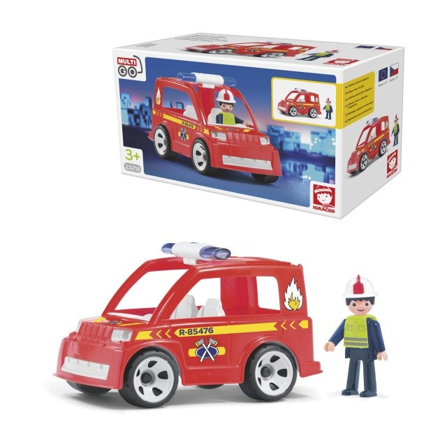 Igráček – Hasičské auto s hasičem